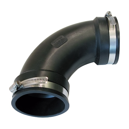 Fernco Fernco Schedule 40 3 in. Hub X 3 in. D Hub PVC Elbow 1 pk PQL-300